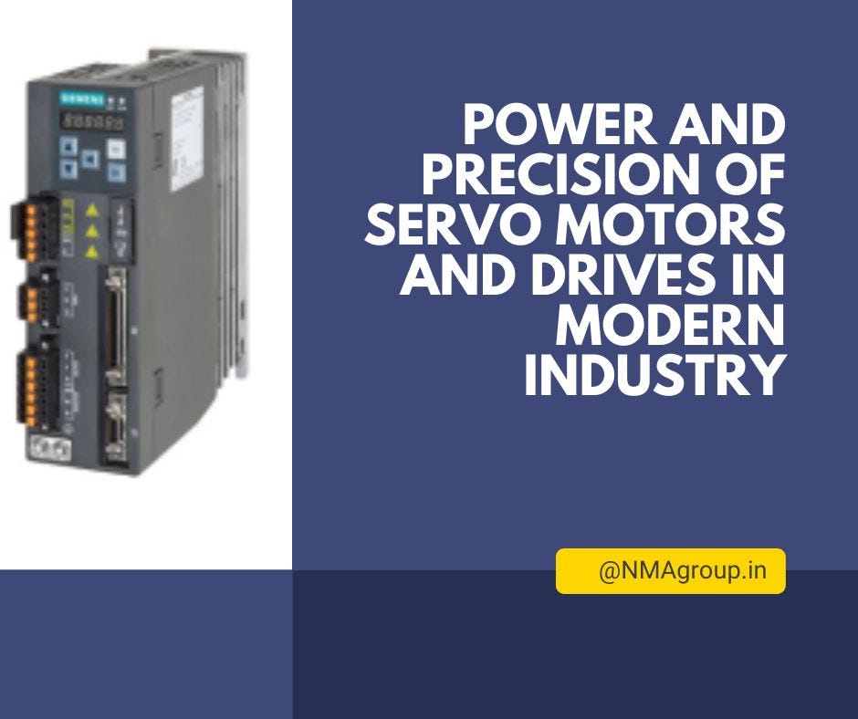 Power and Precision of Servo Motors and Drives in Modern Industry | by NMA Group | Feb, 2024 | Medium