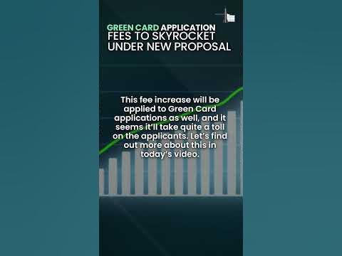 Green Card Application Fees to Skyrocket Under New Proposal ~ Latest USCIS News 2024 - YouTube