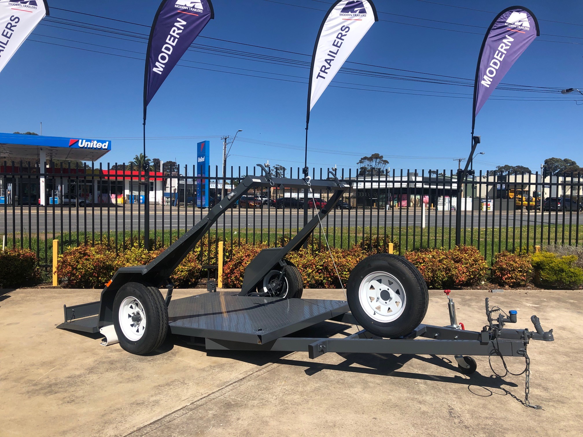 2440x1525 140kg Tilt Deck - AUSTRALIAN MADE Single Axle Trailer - Modern Trailers