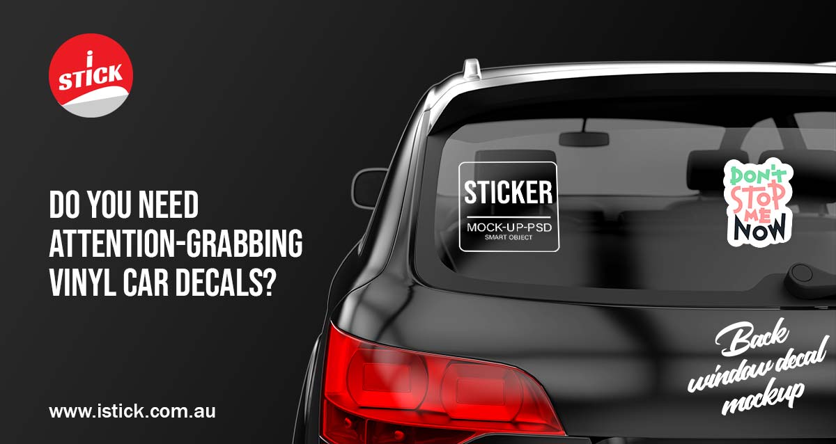 Get custom vinyl car stickers & decals at affordable prices