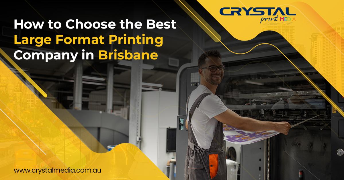 Tips to Choose the Finest Large Format Printing in Brisbane