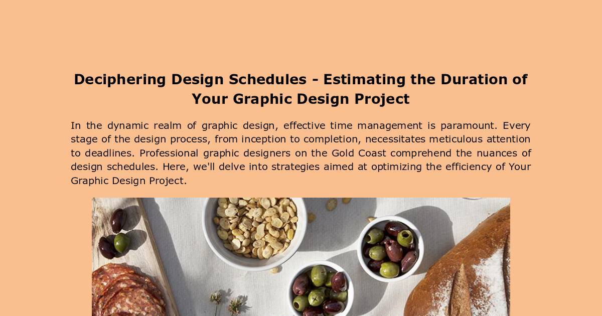 Deciphering Design Schedules - Estimating the Duration of Your Graphic Design Project | DocHub
