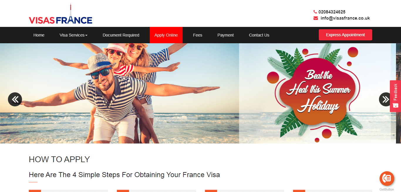 Online France Visa Appointment | French Schengen visa London Manchester UK