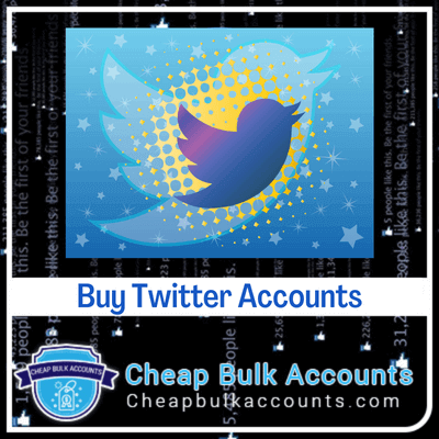 Buy Twitter Accounts With Followers | Cheap Bulk Accounts