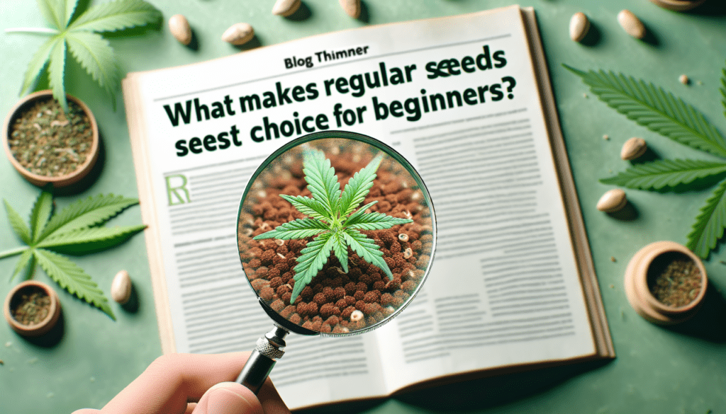 What Makes Regular Cannabis Seeds the Best Choice for Beginners? - The Johnny Seeds Bank