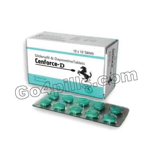 Cenforce D 100+60 Mg (Sildenafil / Dapoxetine) ED Pill