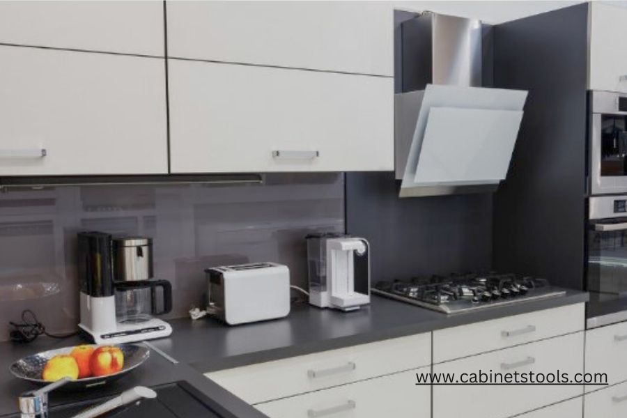 Timeless Elegance: Embracing white kitchen cabinets with black countertops - Cabinets Tools