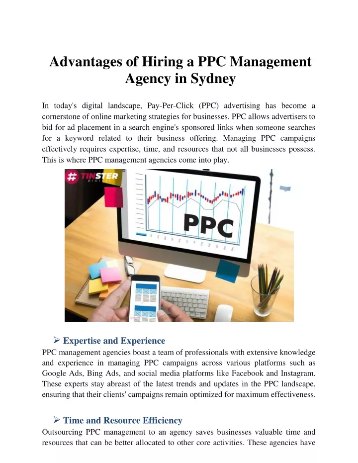 PPT - Advantages of Hiring a PPC Management Agency in Sydney PowerPoint Presentation - ID:13027835