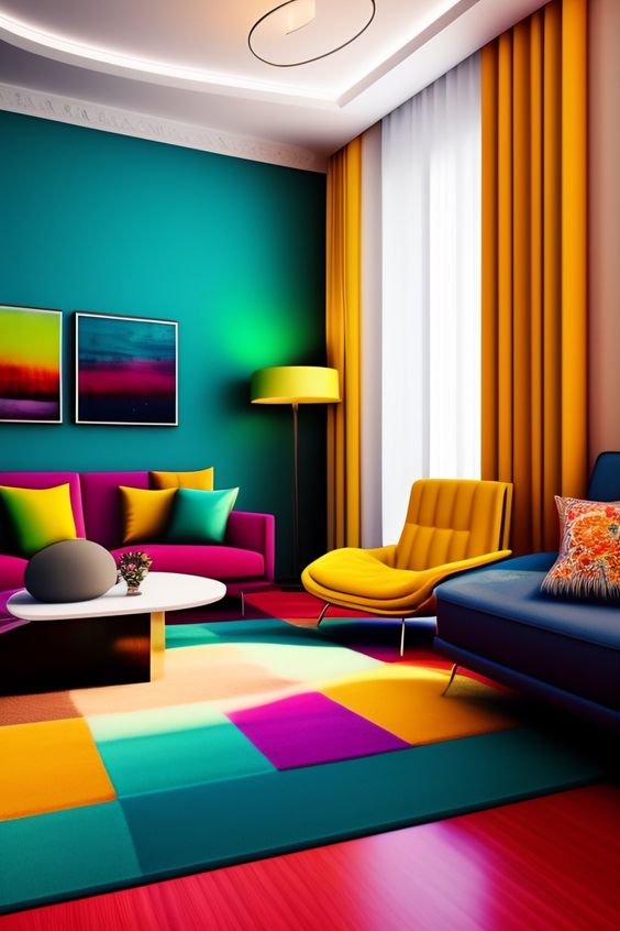 What Residential Painting Color Combination Is Best for Living Room?