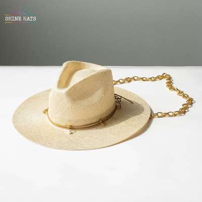 Luxury Sisal Fedora Straw Hat for Ladies Profile Picture