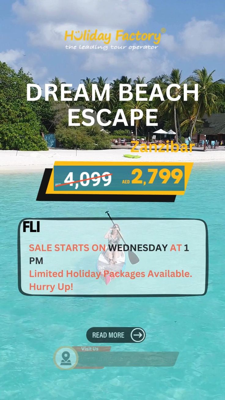 Zanzibar Tours and Vacation Packages in 2024 | Holiday tours, Dream beach, Zanzibar