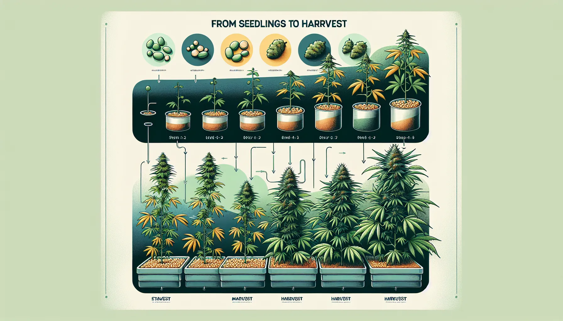 From Seedlings to Harvest: A Comprehensive Guide to Cannabis Cultivation - The Johnny Seeds Bank