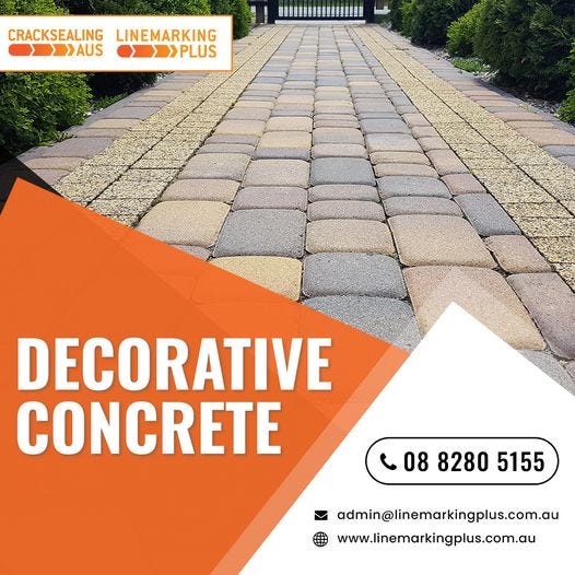 Linemarking Plus | Decorative Concrete Solution in Australia - Cracksealingaus - Medium