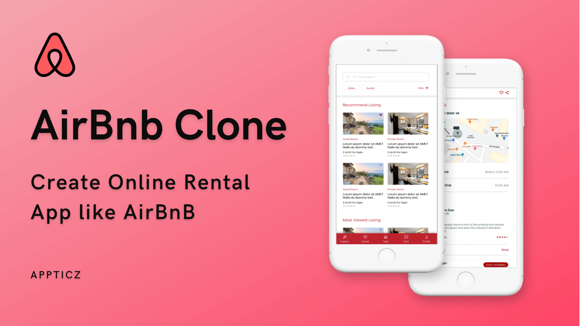 Airbnb Clone Script | Best Airbnb Clone App - Appticz