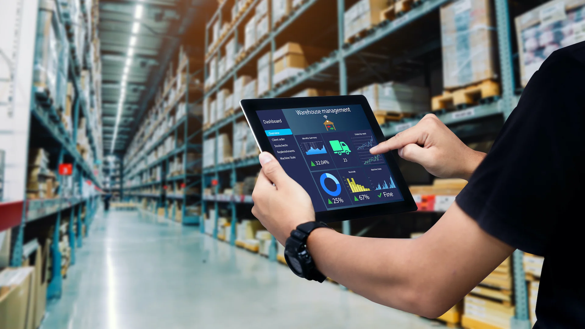 What is the role of technology in supply chain management?