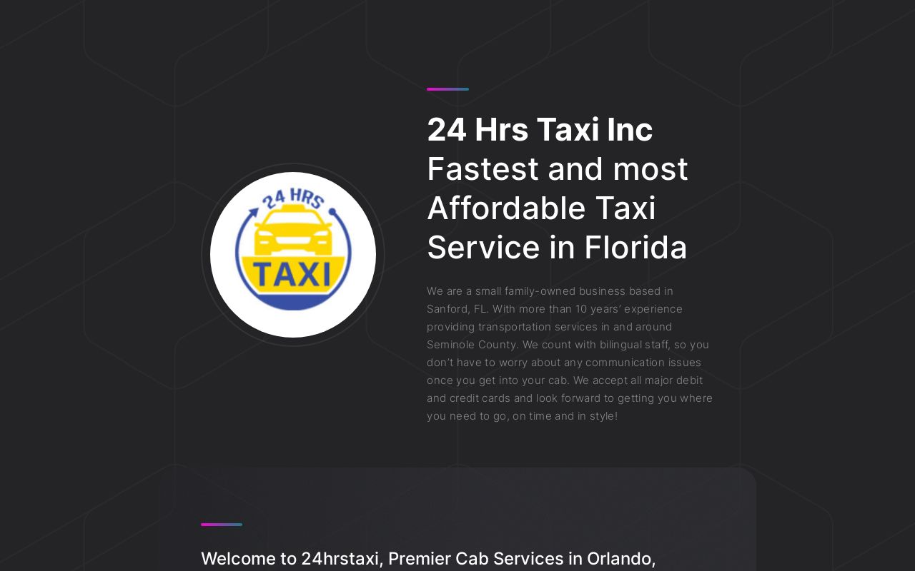 24 Hrs Taxi Inc
