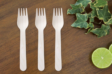 Going Green: Sustainable Dining with Disposable Wooden Forks