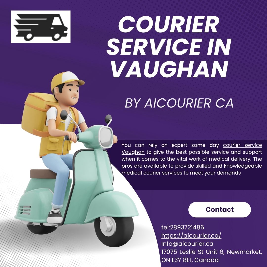 How Healthcare Businesses Can See 5X More Sales with Same Day Courier Service in Vaughan - Blog Read News