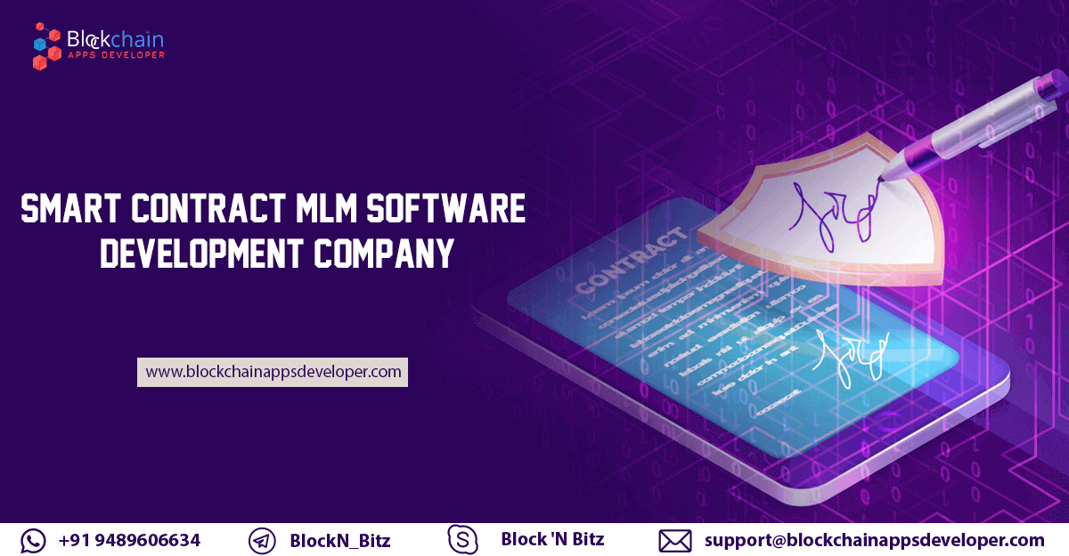 Smart Contract MLM Software | Smart Contract MLM Script | Smart Contract Based MLM Software