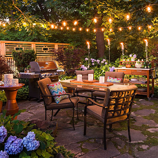 Creative Decoration Ideas with Outdoor Lighting in Houston, Texas