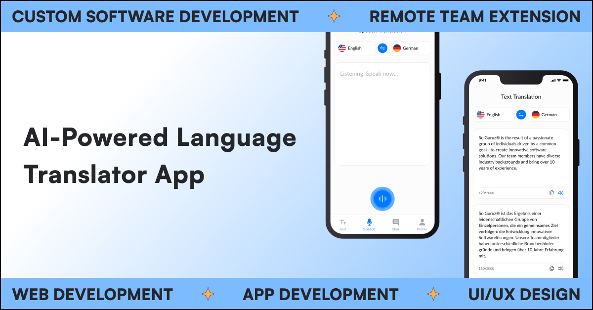 AI-Powered Language Translator App : Case Study