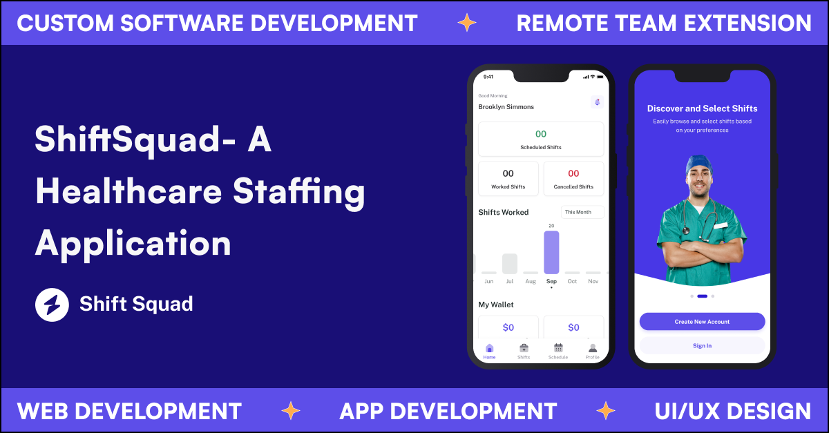 A Healthcare Staffing App Solution : Case Study