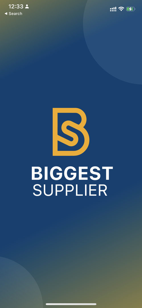 Biggest Supplier - A B2B Application