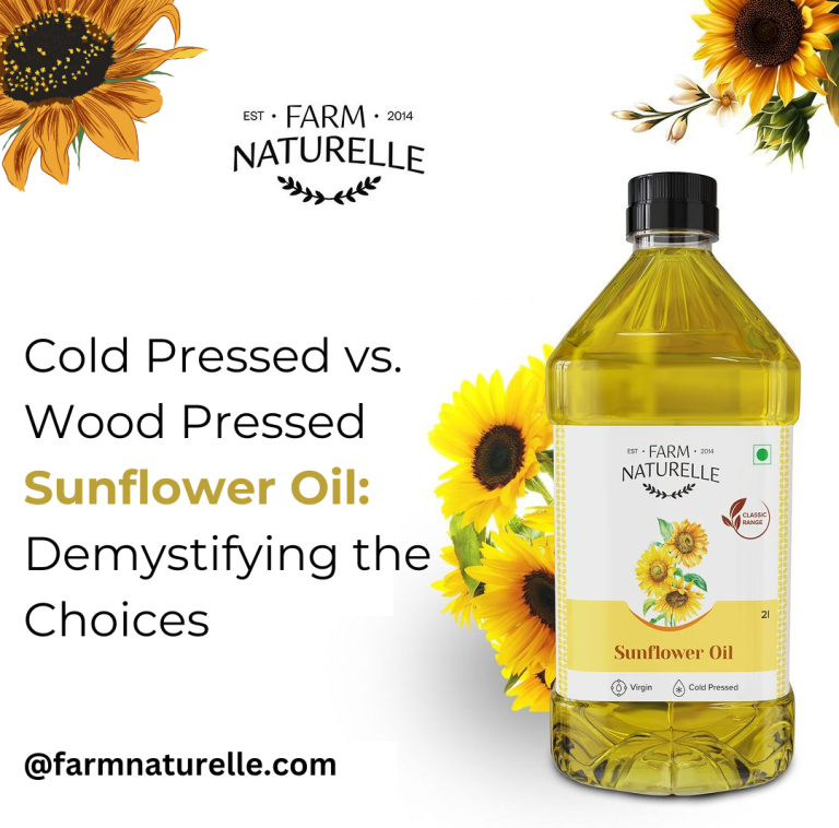 Cold Pressed vs. Wood Pressed Sunflower Oil: Demystifying the Choices - WriteUpCafe.com