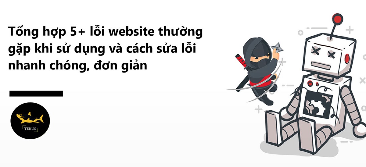 Các lỗi website thường gặp và cách sửa lỗi các vấn đề này