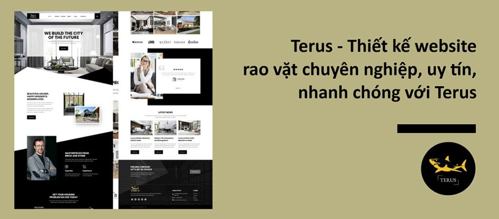 Terus – Thiết kế website rao vặt chuyên nghiệp, uy tín, nhanh chóng với Terus