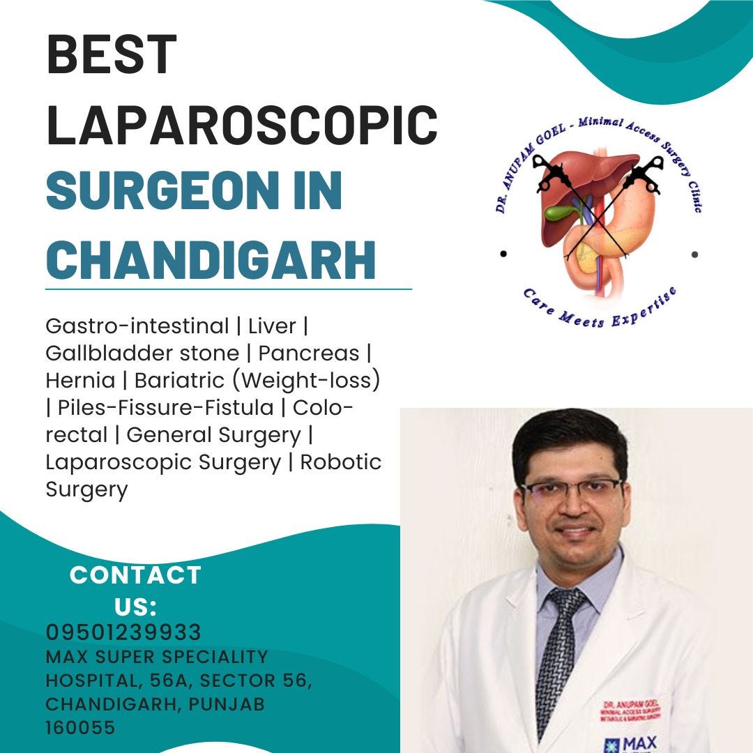 Revolutionising Surgical Excellence, remarkable Minimally Invasive Laparoscopic surgeon in Chandigarh | by Dr. Anupam Goel | May, 2024 | Medium