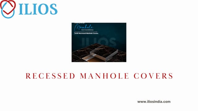 Recessed Manhole Covers for Safer, Quieter Streets | PPT