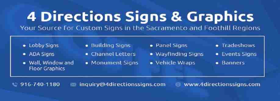 4 Directions Signs And Graphics Cover Image