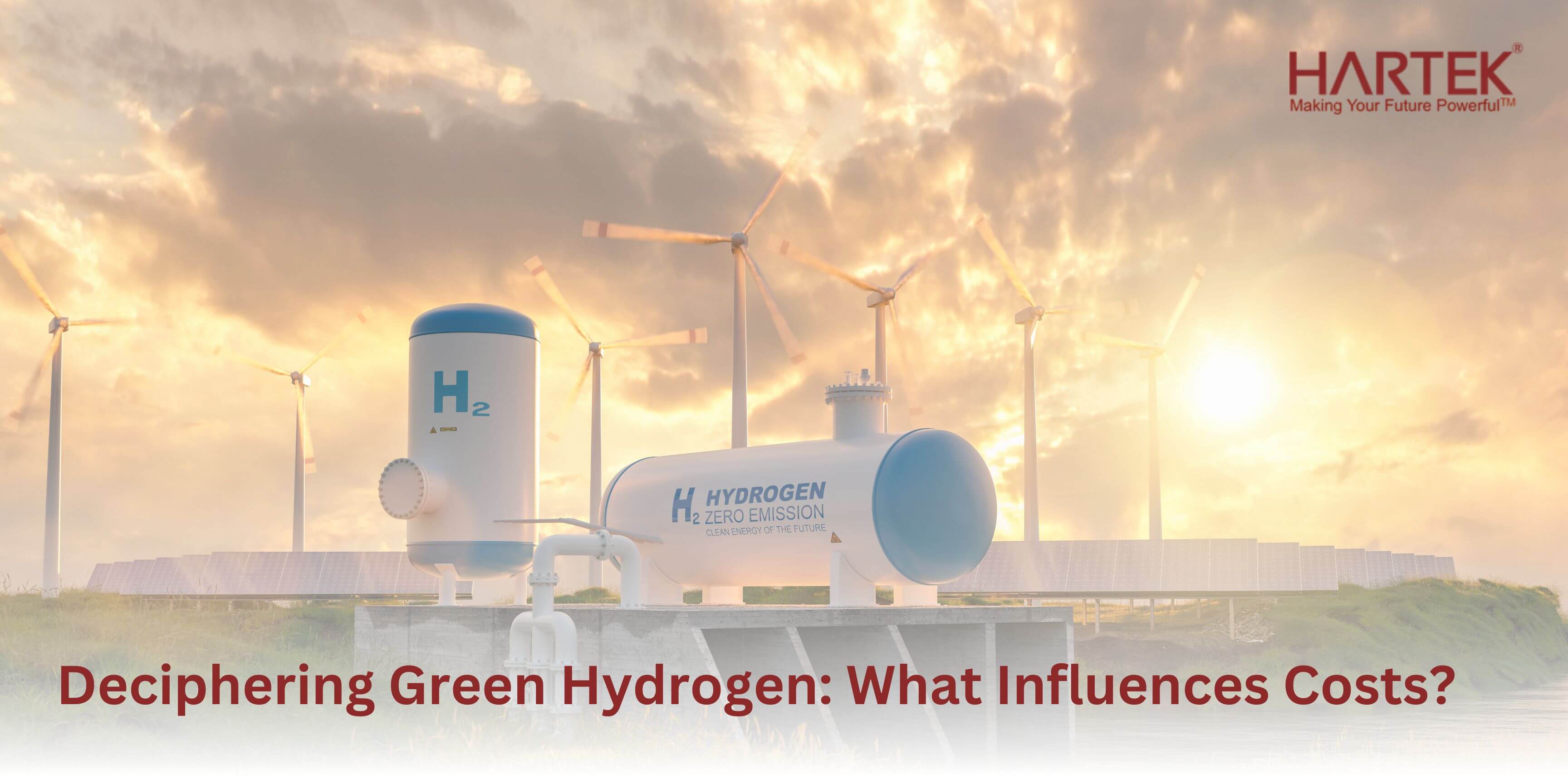 Understanding Factors Affecting Green Hydrogen Plant Costs in India | Hartek Group - EPC