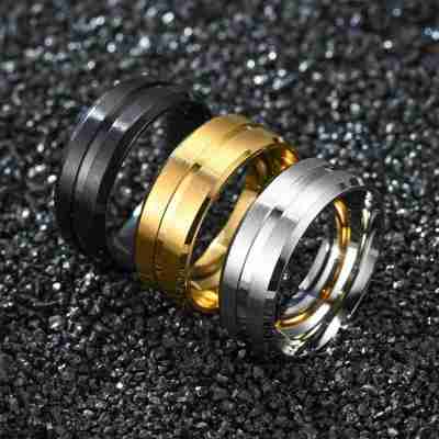 Minimalist Ring met Streep - Zilver kleurig Profile Picture