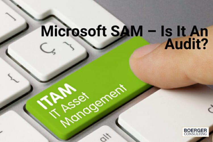 Microsoft SAM – Is It An Audit? - Boerger Consulting | The ITAM Coach
