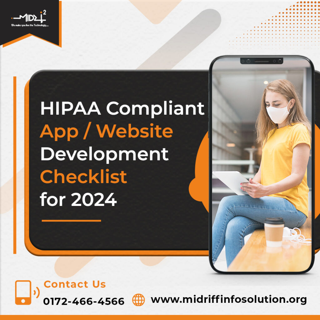 HIPAA Compliant App / Website Development Checklist for 2024