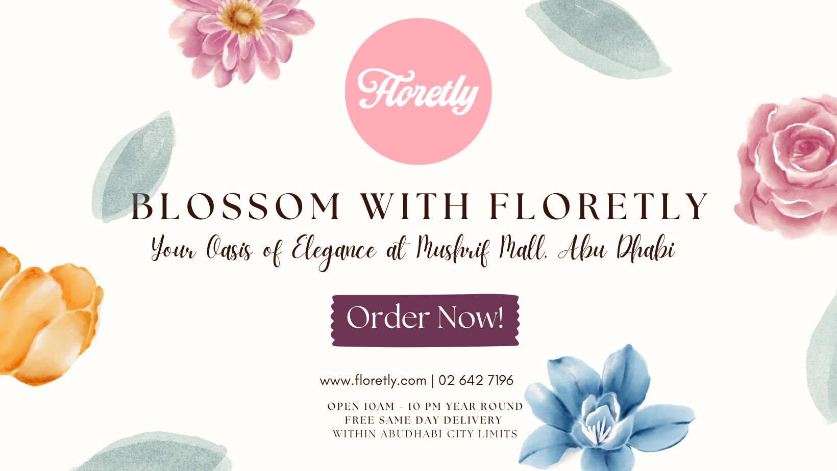 Order Flowers Online From Top Florist Shop In UAE | Floretly