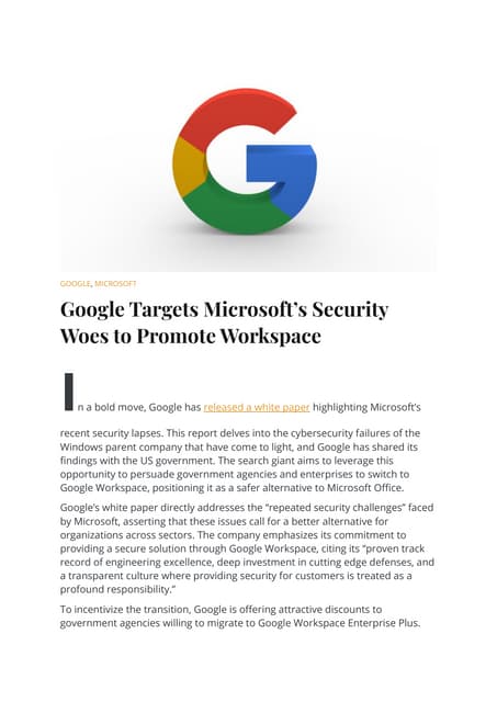 Google Targets Microsoft’s Security Woes to Promote Workspace.pdf