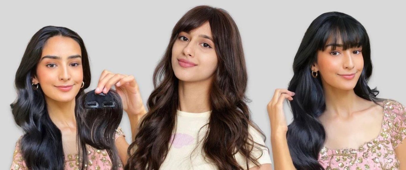 How to Care for and Maintain Your Clip-In Bangs  – 1 Hair Stop India