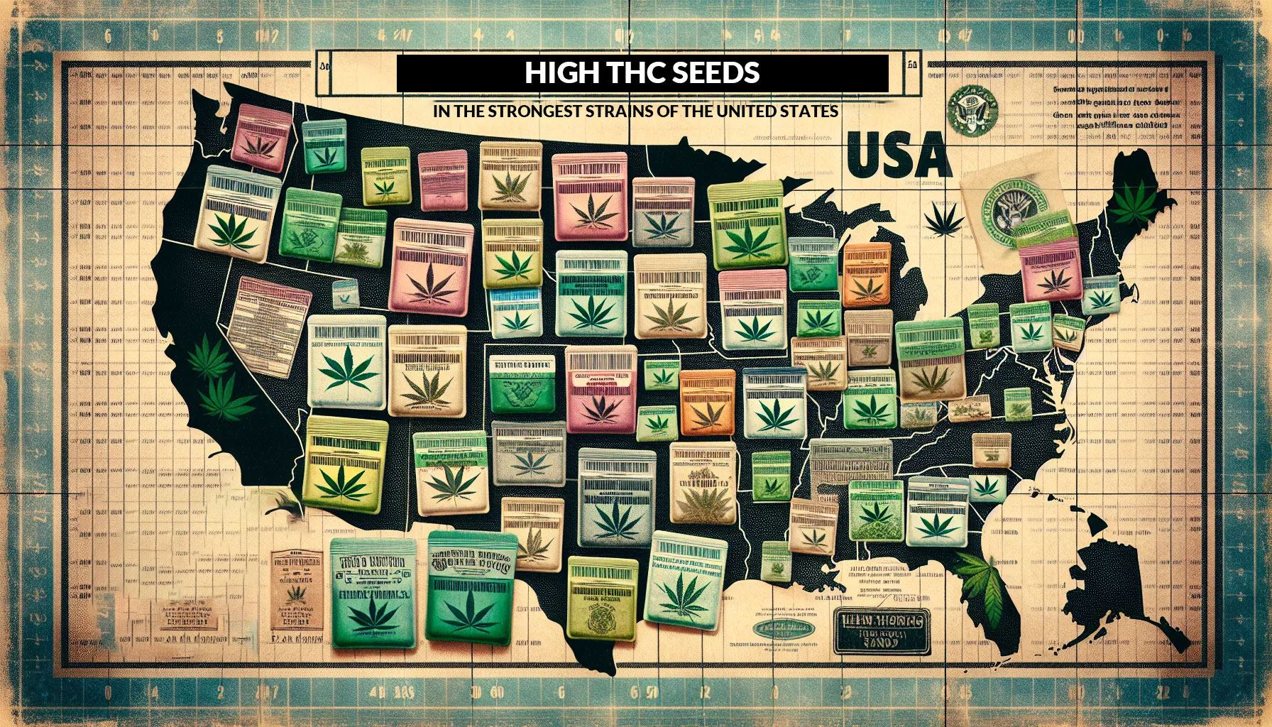Buy High THC Seeds USA - Strongest Weed Strains - The Johnny Seeds Bank