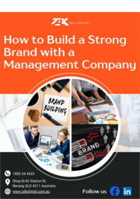 How to Build a Strong Brand with a Management Company