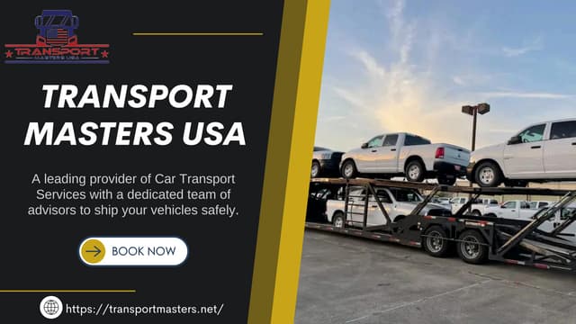 Vehicle Shipping Company USA - Transport Masters USA | PPT