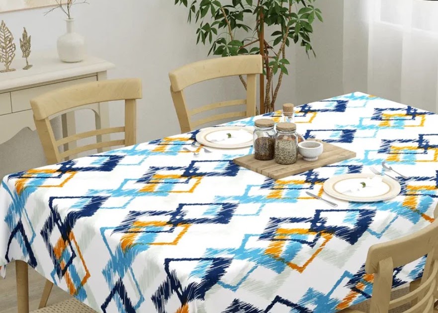 Change Your Home With Great Dining Table Cover And Agreeable Blankets