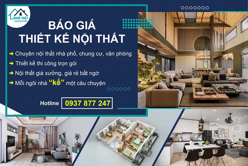 Báo giá thiết kế nội thất đẹp hiện đại trọn gói 2024