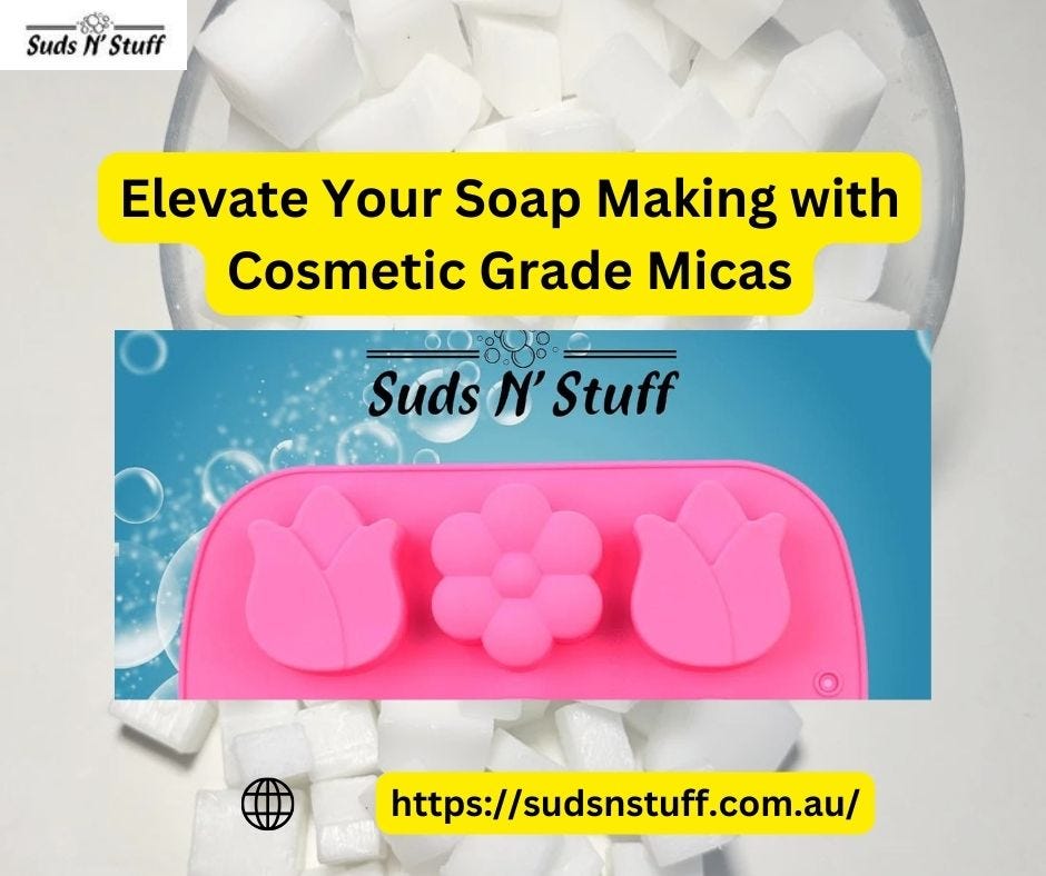 Elevate Your Soap Making with Cosmetic Grade Micas | by sudsnstuff | Jul, 2024 | Medium