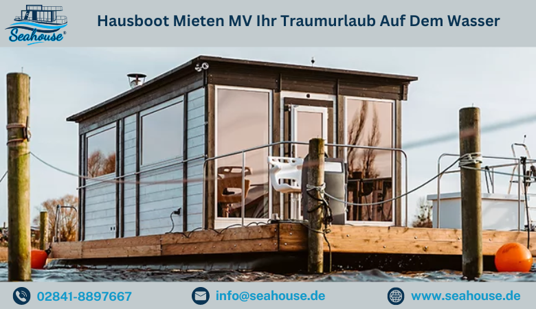 Seahouse — Hausboot Mieten MV Ihr Traumurlaub Auf Dem Wasser