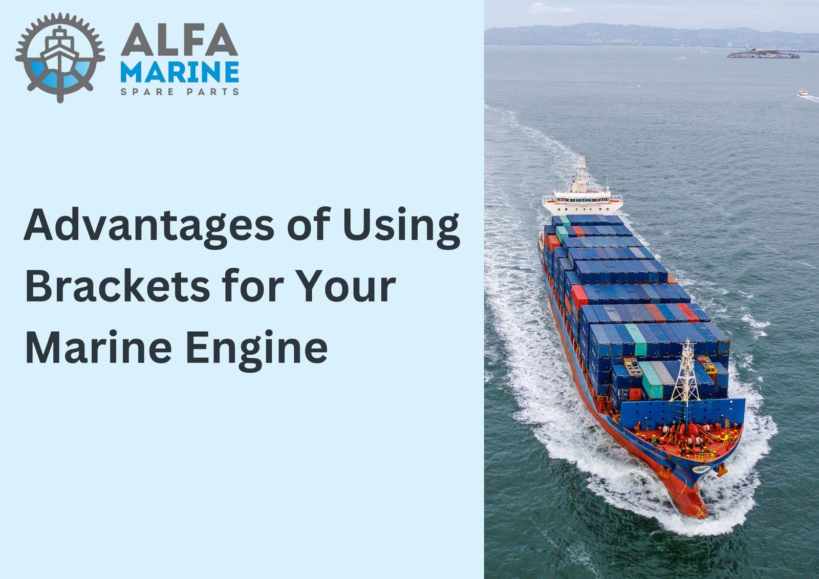 Advantages of Using Brackets for Your Marine Engine