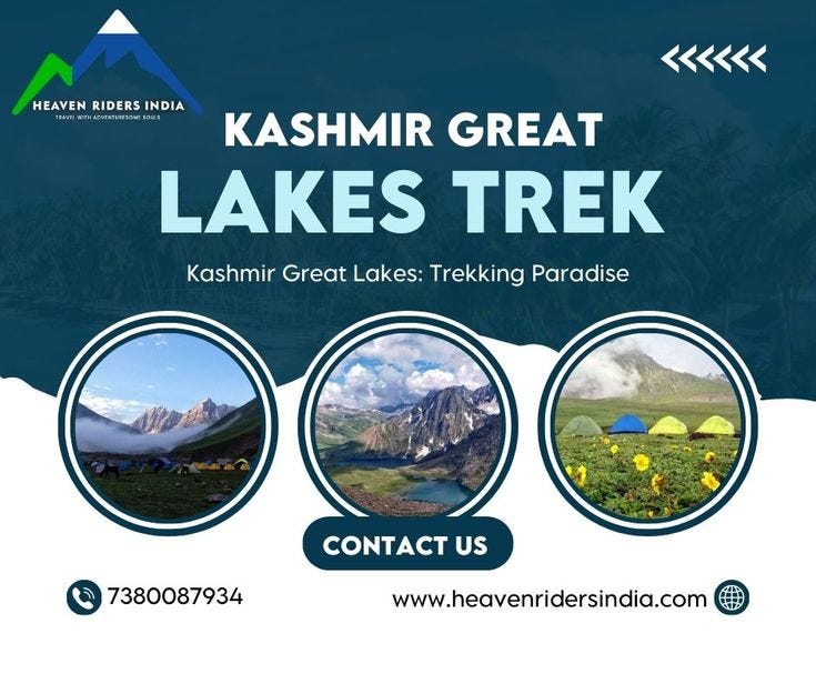 Explore The Stunning Kashmir Great Lakes Trek | by Heaven Riders India | Jul, 2024 | Medium