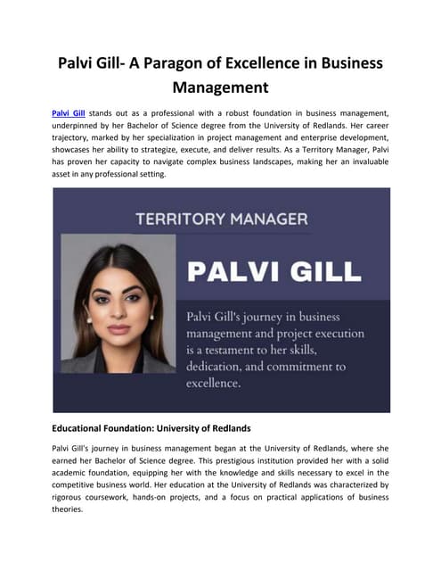 Palvi Gill- A Paragon of Excellence in Business Management.docx